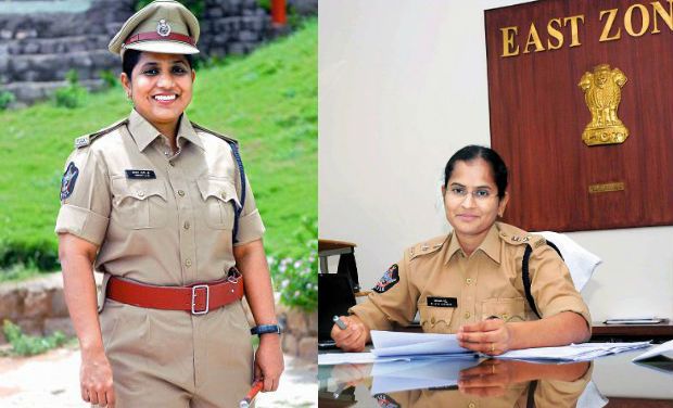 "In a way, the accident made me realise that my purpose was to serve people"- G. Janaki Sharmila (left). "I do feel a sense of security in this service, and a sense of responsibility to handle the challenges" - East Zone DCP R. Jayalaksmi (right).
