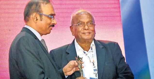 Pattabhi Ramayya (right). / The Hindu