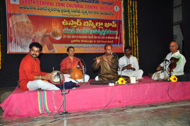 At the Ustad Bismillah Khan Yuva Sangeet Natyotsav / by Special Arrangement / The Hindu