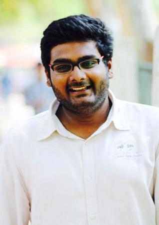 Yogesh Boppana, a second year engineering student of GITAM University, who has developed two games so far and recently bagged a plum job offer from Canada-based Rockstar Games./ The Hindu