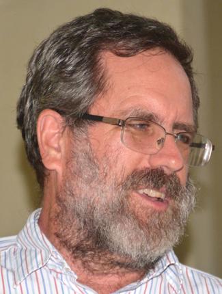 Robert Schick archaeologist from American Center of Oriental Research who is documenting the antiquity of Bheemunipatnam. Photo: C.V. Subrahmanyam / The Hindu